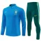 Conjunto de Sudadera 1/4 Zip Brasil 2026/2027 Azul
