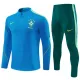 Conjunto de Sudadera 1/4 Zip Brasil 2026/2027 Azul Conjunto de Sudadera 1/4 Zip Brasil 2026/2027 Azul