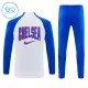 Conjunto de Sudadera 1/4 Zip Chelsea 2026/2027 Niño Blanco