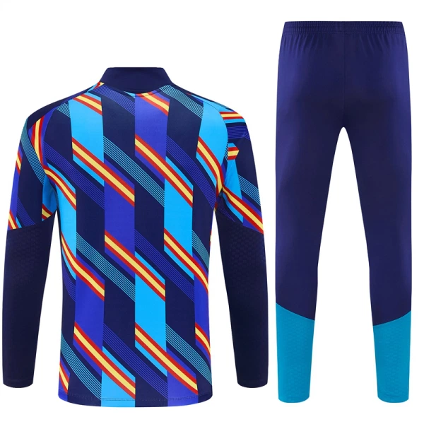 Conjunto de Sudadera 1/4 Zip España 2026/2027 Azul