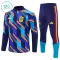 Conjunto de Sudadera 1/4 Zip España 2026/2027 Niño Azul