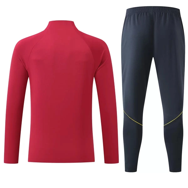 Conjunto de Sudadera 1/4 Zip FC Barcelona 2026/2027 Rojo