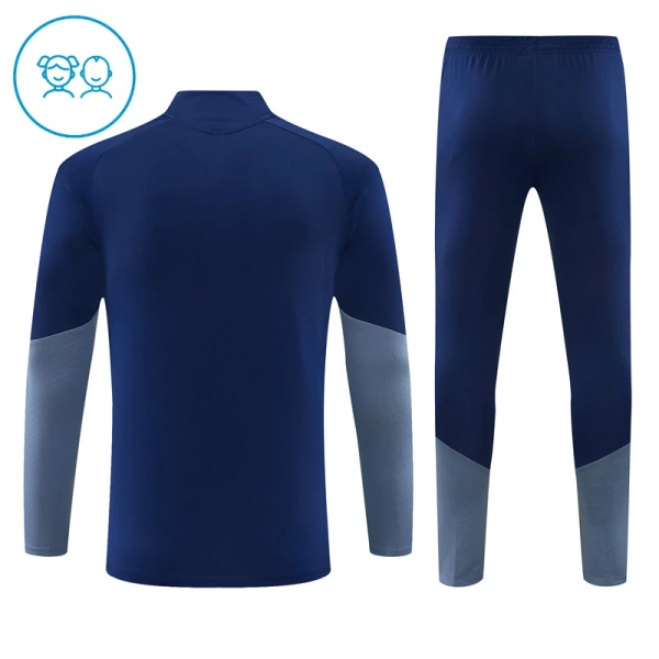 Conjunto de Sudadera 1/4 Zip FC Bayern Múnich 2026/2027 Niño Azul