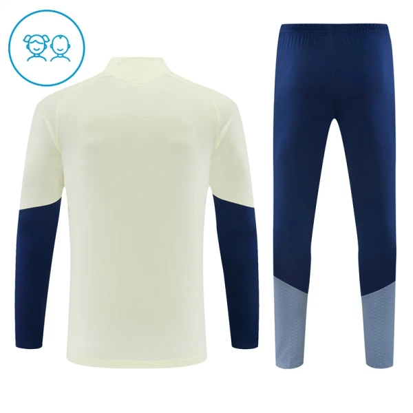 Conjunto de Sudadera 1/4 Zip FC Bayern Múnich 2026/2027 Niño Blanco