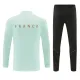 Conjunto de Sudadera 1/4 Zip Francia 2026/2027 Blanco