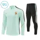 Conjunto de Sudadera 1/4 Zip Francia 2026/2027 Niño Blanco Conjunto de Sudadera 1/4 Zip Francia 2026/2027 Niño Blanco