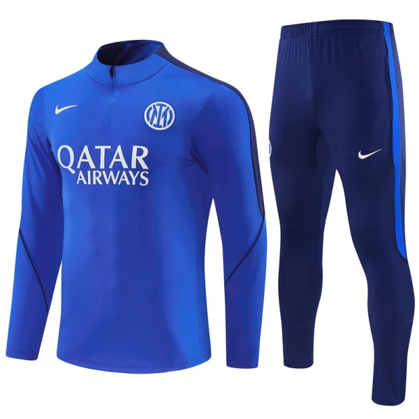 Conjunto de Sudadera 1/4 Zip Inter de Milán 2026/2027 Azul Conjunto de Sudadera 1/4 Zip Inter de Milán 2026/2027 Azul