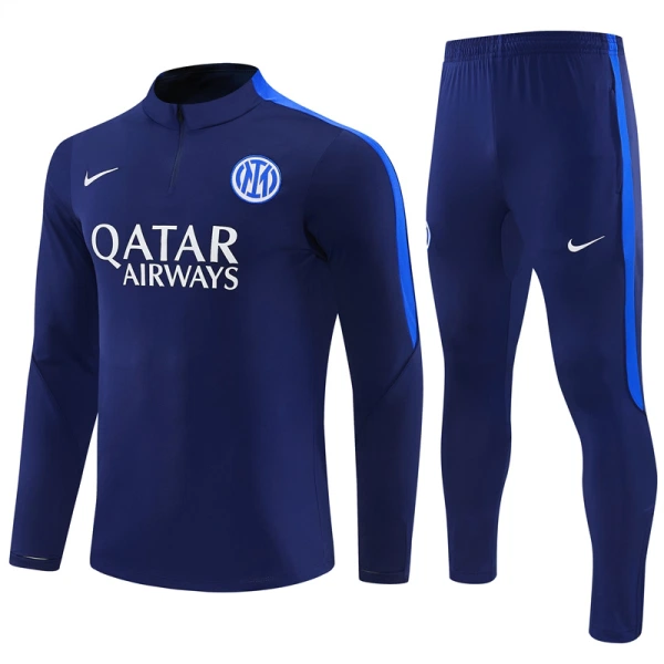 Conjunto de Sudadera 1/4 Zip Inter de Milán 2026/2027 Azul Conjunto de Sudadera 1/4 Zip Inter de Milán 2026/2027 Azul