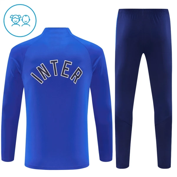 Conjunto de Sudadera 1/4 Zip Inter de Milán 2026/2027 Niño Azul