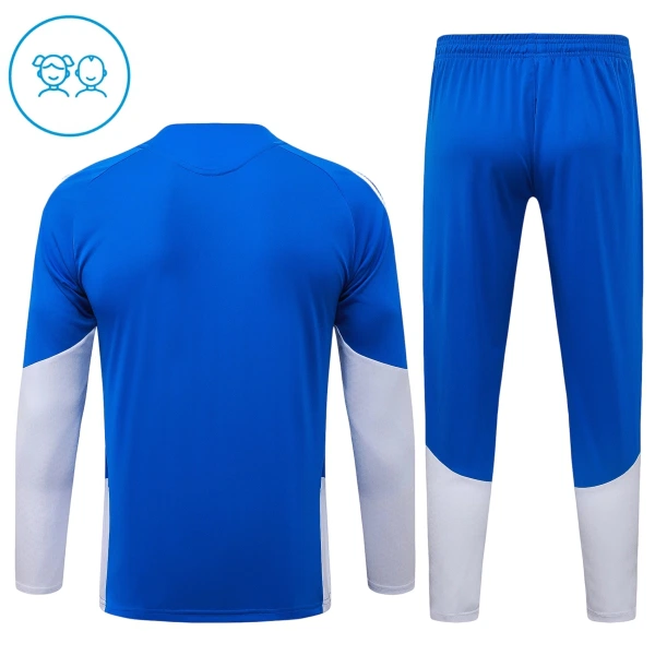 Conjunto de Sudadera 1/4 Zip Juventus 2026/2027 Niño Azul