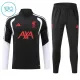 Conjunto de Sudadera 1/4 Zip Liverpool 2026/2027 Niño Negro Conjunto de Sudadera 1/4 Zip Liverpool 2026/2027 Niño Negro