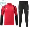 Conjunto de Sudadera 1/4 Zip Manchester United 2026/2027 Niño Rojo