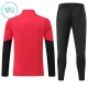 Conjunto de Sudadera 1/4 Zip Manchester United 2026/2027 Niño Rojo