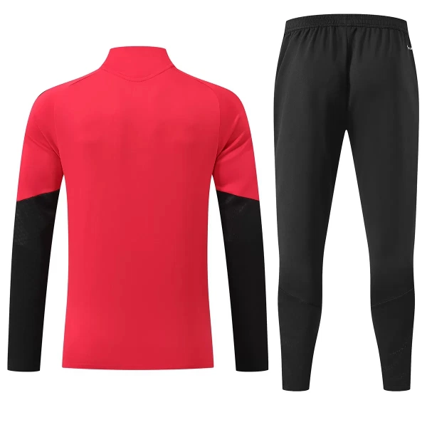Conjunto de Sudadera 1/4 Zip Manchester United 2026/2027 Rojo