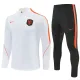 Conjunto de Sudadera 1/4 Zip Países Bajos 2026/2027 Blanco Conjunto de Sudadera 1/4 Zip Países Bajos 2026/2027 Blanco