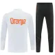 Conjunto de Sudadera 1/4 Zip Países Bajos 2026/2027 Blanco