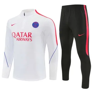 Conjunto de Sudadera 1/4 Zip PSG 2026/2027 Blanco