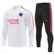 Conjunto de Sudadera 1/4 Zip PSG 2026/2027 Blanco Conjunto de Sudadera 1/4 Zip PSG 2026/2027 Blanco