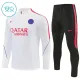 Conjunto de Sudadera 1/4 Zip PSG 2026/2027 Niño Blanco Conjunto de Sudadera 1/4 Zip PSG 2026/2027 Niño Blanco