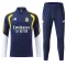 Conjunto de Sudadera 1/4 Zip Real Madrid 2026/2027 Azul