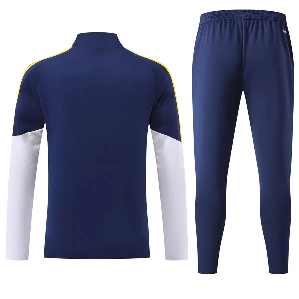 Conjunto de Sudadera 1/4 Zip Real Madrid 2026/2027 Azul