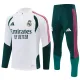 Conjunto de Sudadera 1/4 Zip Real Madrid 2026/2027 Blanco Conjunto de Sudadera 1/4 Zip Real Madrid 2026/2027 Blanco
