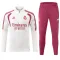 Conjunto de Sudadera 1/4 Zip Real Madrid 2026/2027 Blanco