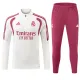 Conjunto de Sudadera 1/4 Zip Real Madrid 2026/2027 Blanco Conjunto de Sudadera 1/4 Zip Real Madrid 2026/2027 Blanco