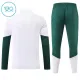 Conjunto de Sudadera 1/4 Zip Real Madrid 2026/2027 Niño Blanco