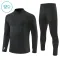 Conjunto de Sudadera 1/4 Zip Real Madrid 2026/2027 Niño Negro