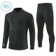 Conjunto de Sudadera 1/4 Zip Real Madrid 2026/2027 Niño Negro Conjunto de Sudadera 1/4 Zip Real Madrid 2026/2027 Niño Negro