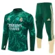 Conjunto de Sudadera 1/4 Zip Real Madrid 2026/2027 Verde Conjunto de Sudadera 1/4 Zip Real Madrid 2026/2027 Verde