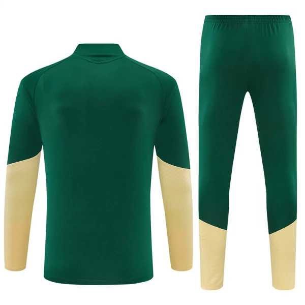 Conjunto de Sudadera 1/4 Zip Real Madrid 2026/2027 Verde