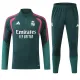 Conjunto de Sudadera 1/4 Zip Real Madrid 2026/2027 Verde Conjunto de Sudadera 1/4 Zip Real Madrid 2026/2027 Verde