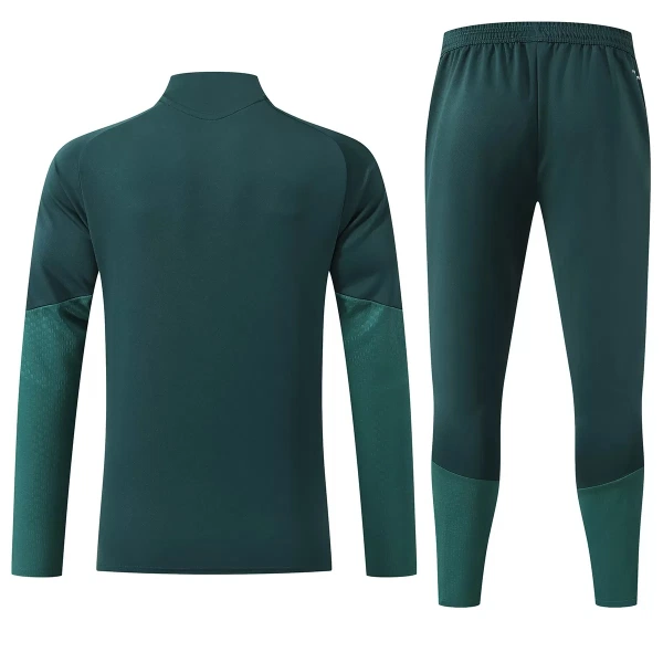Conjunto de Sudadera 1/4 Zip Real Madrid 2026/2027 Verde