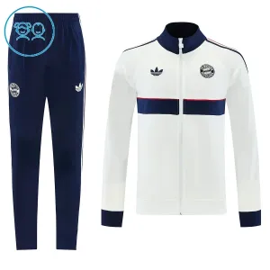 Conjunto Deportivo FC Bayern Múnich 2026/2027 Niño Blanco