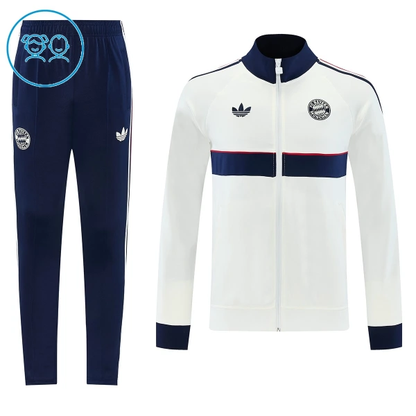 Conjunto Deportivo FC Bayern Múnich 2026/2027 Niño Blanco Conjunto Deportivo FC Bayern Múnich 2026/2027 Niño Blanco