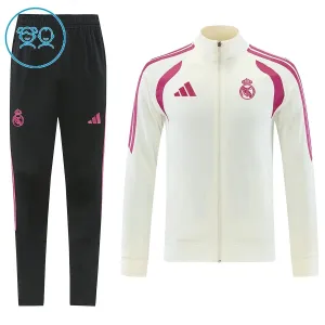 Conjunto Deportivo Real Madrid 2026/2027 Niño Blanco