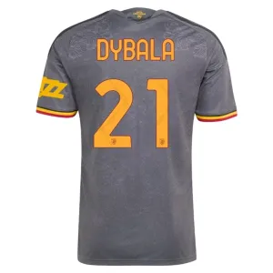 Camiseta AS Roma Paulo Dybala 21 Tercera Equipación 2026/2027