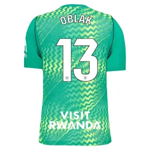 Camiseta Atlético Madrid Jan Oblak 13 Portero 2026/2027 Verde