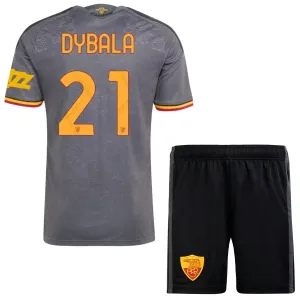 Conjunto AS Roma Paulo Dybala 21 Tercera Equipación 2026/2027 Niño