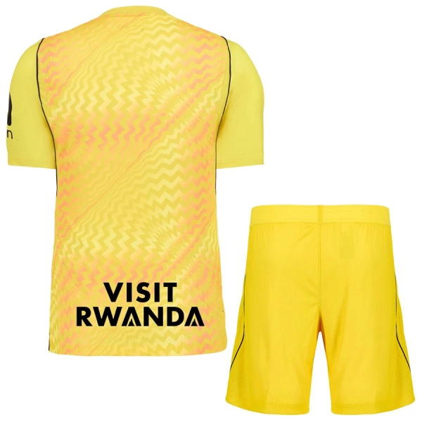 Conjunto Atlético Madrid Portero 2026/2027 Niño Amarillo