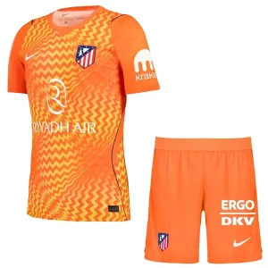 Conjunto Atlético Madrid Portero 2026/2027 Niño Naranja