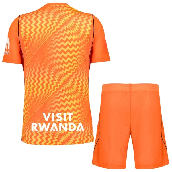 Conjunto Atlético Madrid Portero 2026/2027 Niño Naranja
