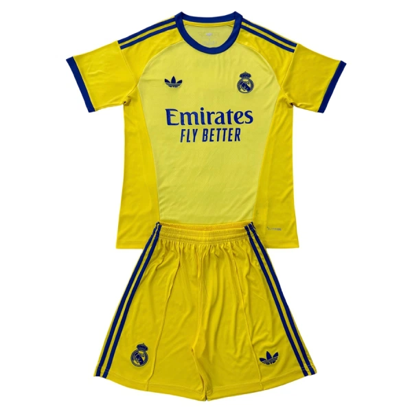 Conjunto Real Madrid Portero 2026/2027 Niño Amarillo Conjunto Real Madrid Portero 2026/2027 Niño Amarillo