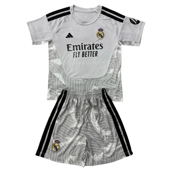 Conjunto Real Madrid Portero 2026/2027 Niño Gris Conjunto Real Madrid Portero 2026/2027 Niño Gris