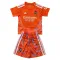 Conjunto Real Madrid Portero 2026/2027 Niño Naranja