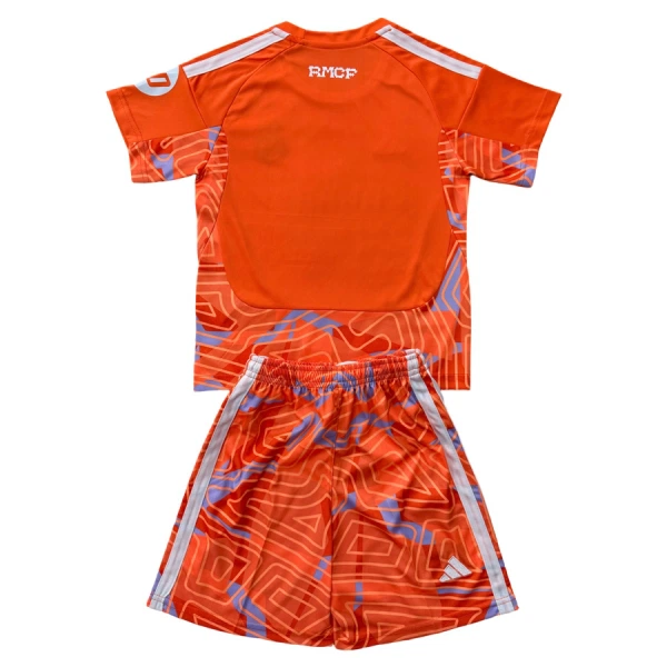 Conjunto Real Madrid Portero 2026/2027 Niño Naranja