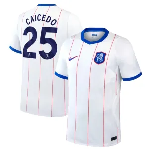 Camiseta Chelsea Moisés Caicedo 25 Tercera Equipación 2026/2027