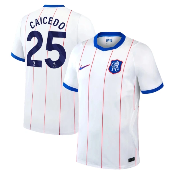 Camiseta Chelsea Moisés Caicedo 25 Tercera Equipación 2026/2027 Camiseta Chelsea Moisés Caicedo 25 Tercera Equipación 2026/2027